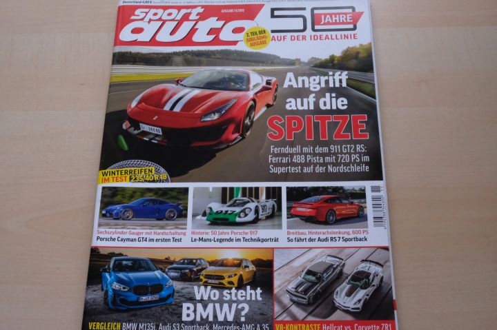 Deckblatt Sport Auto (11/2019)